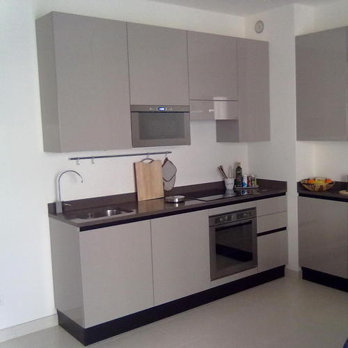 cucina senza maniglia